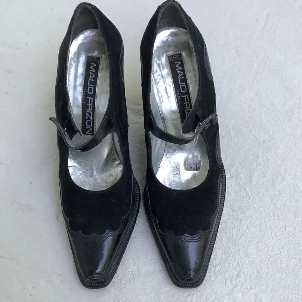 Vintage Maud Frizon  Mary Jane heels